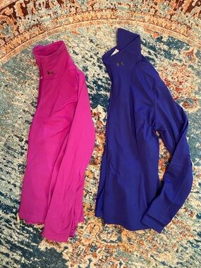 Under Armour Pink and Blue Jackets
